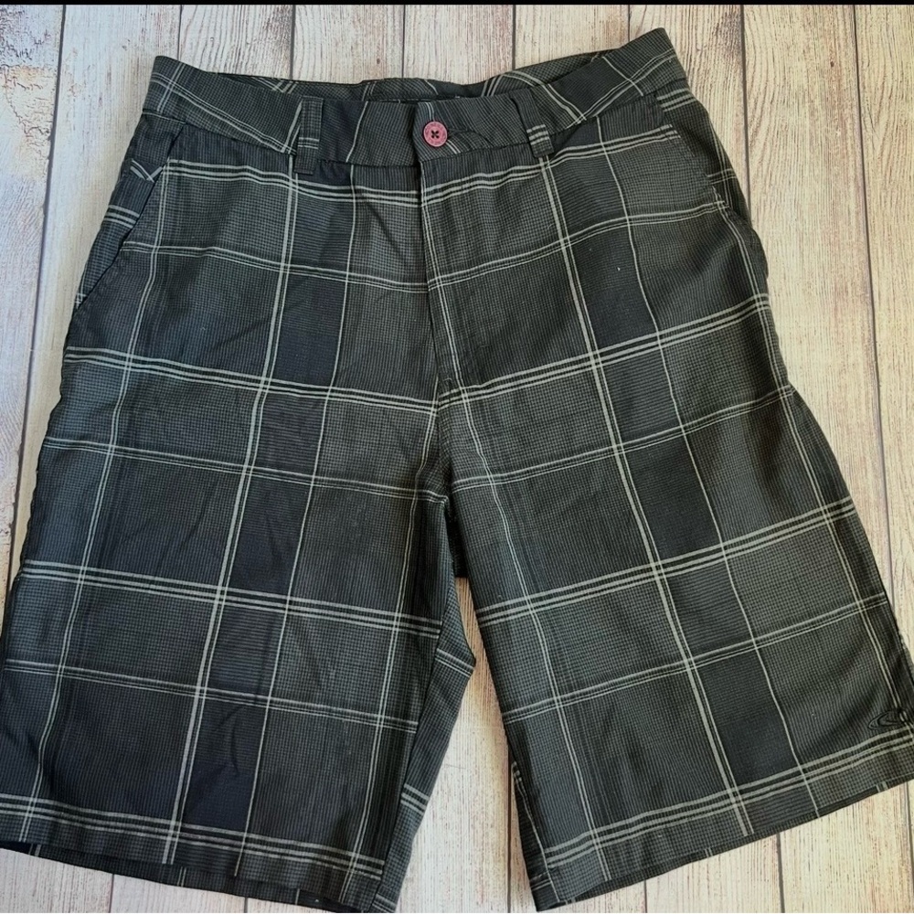 O ‘NEILL Grey Plaid Shorts 33